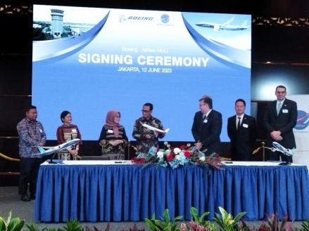 Airnav Gandeng Boeing Tingkatkan Layanan Navigasi Penerbangan Skala Internasional. (Foto: MNC Media)