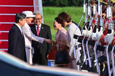 Visiting Indonesia, Japanese Emperor and Empress Invited to See MRT and Pluit Reservoir. (Photo: MNC Media)
