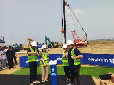 Resmikan Pabrik Pertama, Electrum Siap Produksi 250 Ribu Motor Listrik per Tahun (Foto: MNC Media)