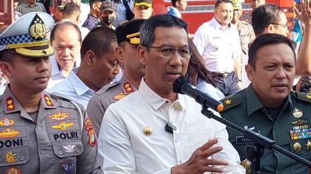 Heru Budi Akui Ada Wilayah Jakarta Terendam Banjir 24 Jam Lebih (Foto MNC Media)