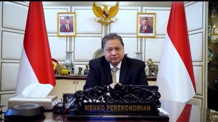 Airlangga Serukan Two-State Solution untuk Selesaikan Konflik Israel-Palestina. (Foto: MNC Media)