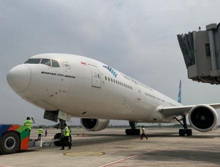 Garuda Indonesia (GIAA) Lunasi Sebagian Obligasi dan Sukuk, Sisa Utang Rp7,77 Triliun (FOTO:MNC Media)