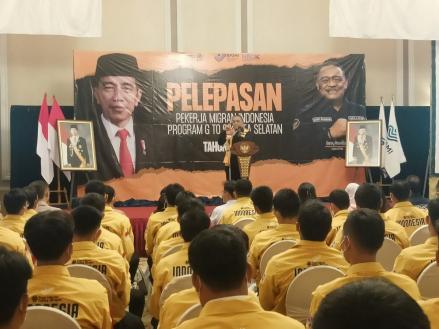 Kepala BP2MI Sarankan Masyarakat Nganggur Daftar Jadi Pekerja Imigran. (Foto Bachtiar Rojab/MPI)