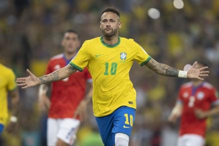 Neymar memutuskan mengakhiri kontrak dengan klub Arab Saudi Al Hilal dan pilih kembali ke Brasil. (foto: MNC Media)