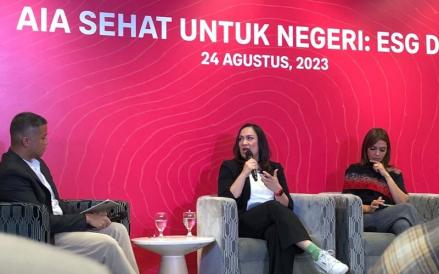 Chief Marketing Officer AIA Indonesia Kathryn Parapak (Nur Ichsan Yuniarto/IDXChannel)