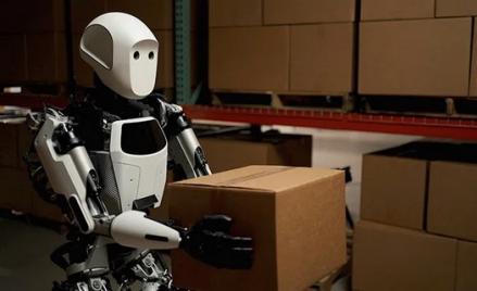 Berkenalan dengan Apollo, Robot Humanoid yang Mampu Lakukan Pekerjaan Gudang. Foto: MNC Media.
