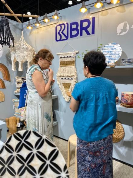 UMKM Binaan BRILIANpreneur Go Global di New York Now Summer Market 2023. Foto: MNC Media.