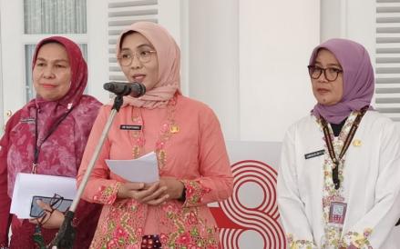 Juru Bicara Satgas Pengendalian Pencemaran Udara Provinsi DKI Jakarta Ani Ruspitawati (Carlos Roy Fajarta/MPI)
