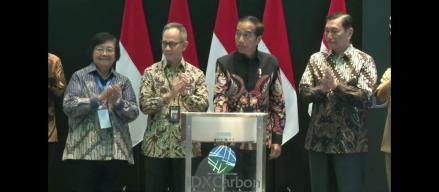Indonesia Carbon Exchange Officially Launched. (Foto: YouTube/Otoritas Jasa Keuangan)
