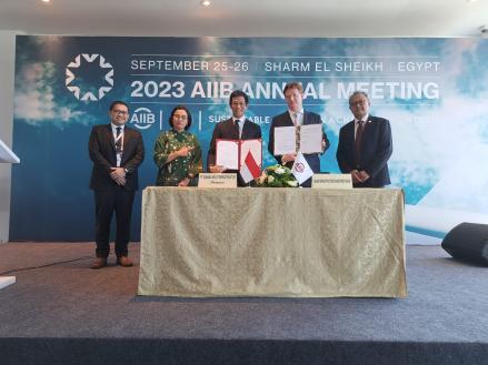 SMI Gaet PLN dan AIIB untuk Akselerasi Transisi Energi RI. (Foto: MNC Media)