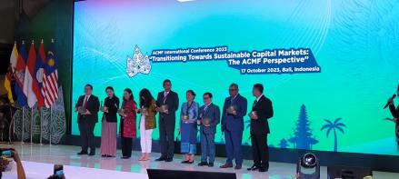 ACMF Sukses Luncurkan Empat Capaian Pasar Modal Berkelanjutan, Apa Saja?. (Dinar Fitra Maghiszha)