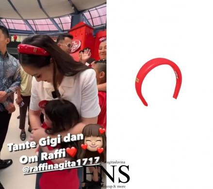 Nagita Slavina Pakai Bando Rp7,7 Juta, Netizen: Gaji Aku Banting Tulang Dua Bulan (FOTO:Dok IG Fanpage_nagitaslavina)