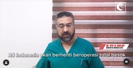 Stok Bahan Bakar Habis, RS Indonesia di Gaza akan Berhenti Beroperasi. (Foto IG @mercindonesia)