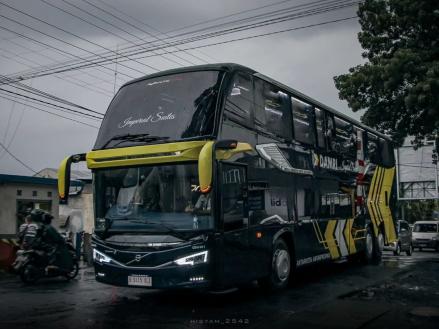 Damri Segera Luncurkan Bus Double Decker, Ada Sleeper Seat? (Foto IG @hisyam_2542)