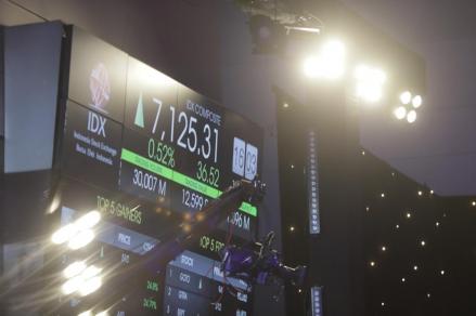 IHSG Dibuka Menguat ke 7.114, Saham PTIS-LAJU Pimpin Top Gainers (Foto: iNews Media Group)