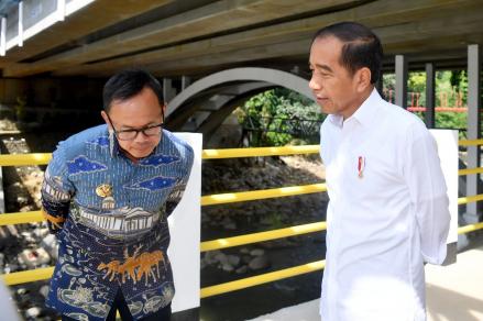 Bima Arya Pamit Undur Diri sebagai Wali Kota Bogor ke Jokowi. (Foto Istimewa)