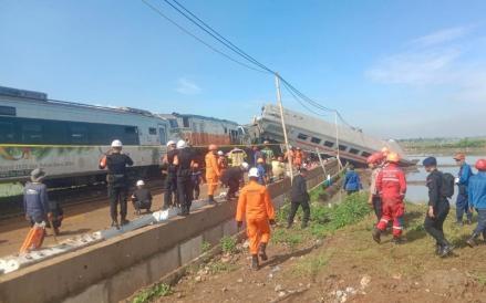 Penyebab tabrakan antara Kereta Api Turangga dan KRL Bandung Raya yang terjadi beberapa waktu yang lalu akhirnya terungkap. (MNC Media)