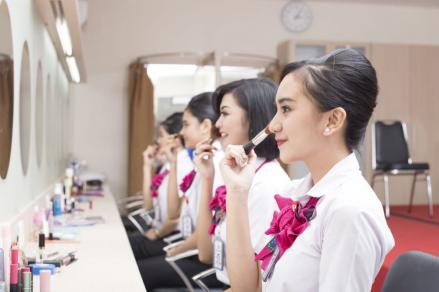 Ingin Berprofesi sebagai Pramugari? Ketahui Apa Saja yang Dipelajari selama Masa Pelatihan. Foto: MNC Media.