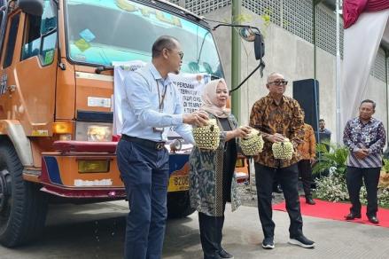 Perdana, Pemkab Sleman Pasok 30 Ton Bahan Bakar dari Sampah untuk SIG (SMGR) (foto: MNC Media)