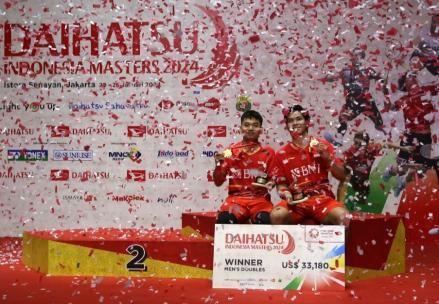 BNI (BBNI) Apresiasi Prestasi Atlet Bulutangkis di Ajang Indonesia Master 2024 (FOTO:Dok Ist)