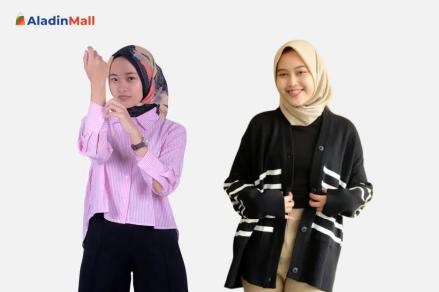 Modis dan Stylish, Ini Lima Inspirasi Outfit Kuliah Hijab Paling Disukai 2023. (Foto: MNC Media)
