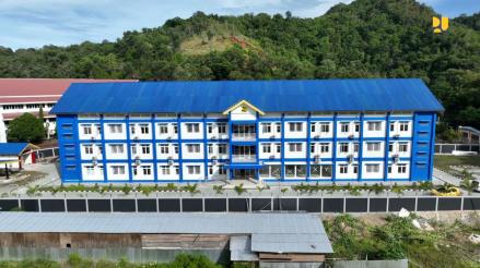 PUPR Rampungkan Rusun Negara ASN Kemenkeu Senilai Rp12,5 Miliar di Jayapura. (Foto: MNC Media)