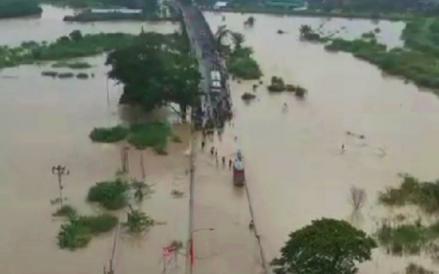 Banjir Rendam 7.000 Hektare Lahan di Pati, Petani Gigit Jari (Foto MNC Media)