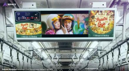 Era Media Sejahtera (DOOH) Pasarkan Film Terbaru dari Falcon Picture melalui SSPACE (FOTO:Dok DOOH)