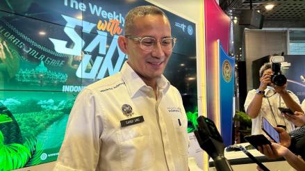Sandiaga Uno Apresiasi Gelaran Konser Sheila On 7 dan Anggun C Sasmi. (Foto MNC Media)