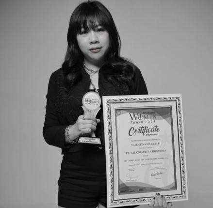 Salah Satu Wanita Berpengaruh, Valentina Maya Sari Raih Successful Women Award 2024 (FOTO:Dok Ist)