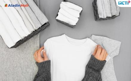 Bahan kaos yang adem cocok untuk dikenakan di iklim tropis. (AladinMall)