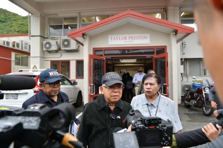 Pastikan Kehalalan Daging Impor, Wapres Tinjau Pemotongan Hewan di Selandia Baru. Foto: MNC Media.