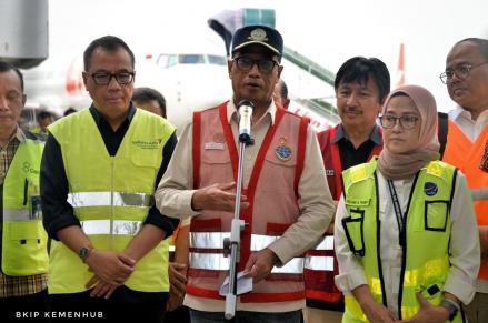 Evaluasi Tiga Proyek, Menhub Tinjau Terminal Amplas Medan (FOTO:MNC Media)