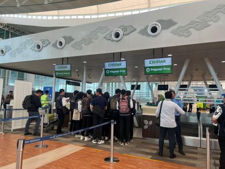 Perdana Layani Mudik Lebaran, Penumpang di Bandara Kertajati Tembus 9.692 Orang (Foto Dok AP II)
