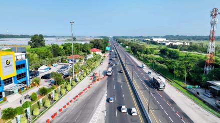 Volume Kendaraan Mulai Landai, One Way dari Semarang ke Cikampek Ditutup. (Foto: Dok. Jasa Marga)