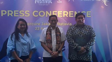 Sandiaga Uno Bakal Undang Menteri Ekraf Se-ASEAN Nonton Java Jazz Festival 2024. (Foto: Ravie/MNC Media)