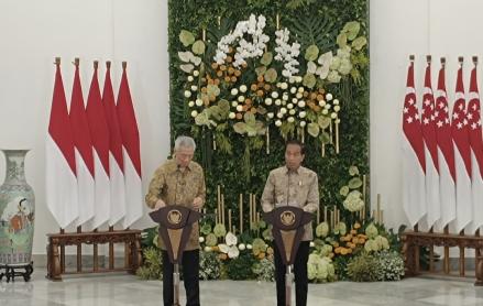 Jokowi Terima Kunjungan PM Singapura Lee Hsien, Bahas Peluang Investasi hingga Konflik Timur Tengah  (FOTO:Dok Ist)