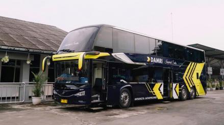 Damri Sediakan Perjalanan Bus Double Decker Nyaman Menuju Surabaya dan Malang. (Foto: MNC Media)