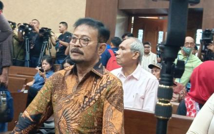 MA menolak kasasi yang dimohonkan oleh mantan Menteri Pertanian , Syahrul Yasin Limpo alias SYL.