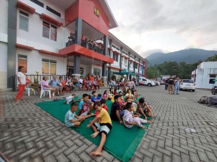 Status Gunungapi Ruang Turun Jadi Siaga, 9.343 Orang Masih Mengungsi. (Foto: Dok. BNPB)