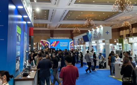 Taiwan Expo 2024 menghadirkan kecanggihan teknologi dari Taiwan sehingga membuka peluang kolaborasi industri. (Tangguh Yudha/MPI)