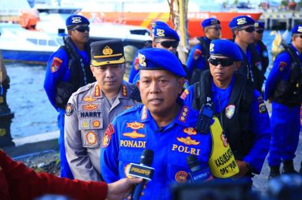 Polda Bali Siagakan Dua Kapal dan Tiga Helikopter Amankan World Water Forum. (Foto: MNC Media)