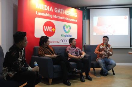 Gandeng KlikDokter dan Oona Insurance, We+ Hadirkan Produk Maternity Insurance  (foto: MNC media)
