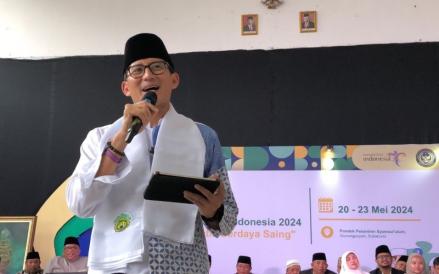 Menparekraf Sandiaga Salahuddin Uno (Dharmawan Hadi/MPI)