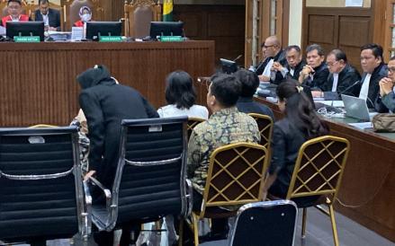 Sidang lanjutan dugaan gratifikasi di Kementan dengan terdakwa mantan Mentan Syahrul Yasin Limpo alias SYL (Riyan Rizki Roshali/MPI)