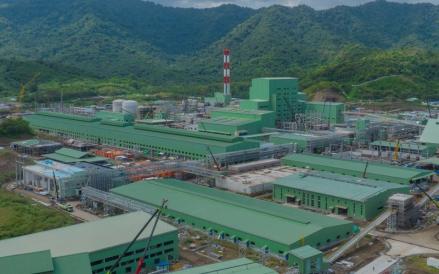 Proyek smelter tembaga Amman Mineral Internasional telah memasuki tahap komisioning. (AMMAN)