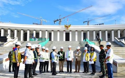 Presiden Jokowi segera berkantor di Kawasan Ibu Kota Nusantara, Kabupaten Penajam Paser Utara, Kalimantan Timur. (Setkab)