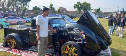 Auto Fest 2024 Boyolali Tampilkan Beragam Mobil Modifikasi. (Foto: MNC Media)