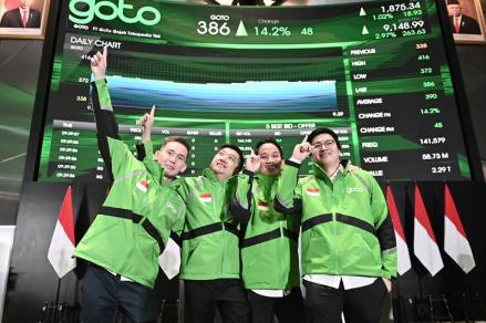 Target Harga Saham GOTO Dipatok Rp110 Usai Cetak Adjusted EBITDA Positif (foto mnc media)