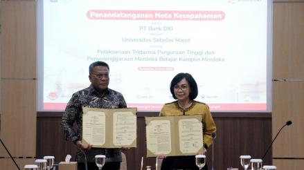 Dukung Kemendikbud, Bank DKI Gandeng UNS Wujudkan Program MBKM (foto: MNC media)